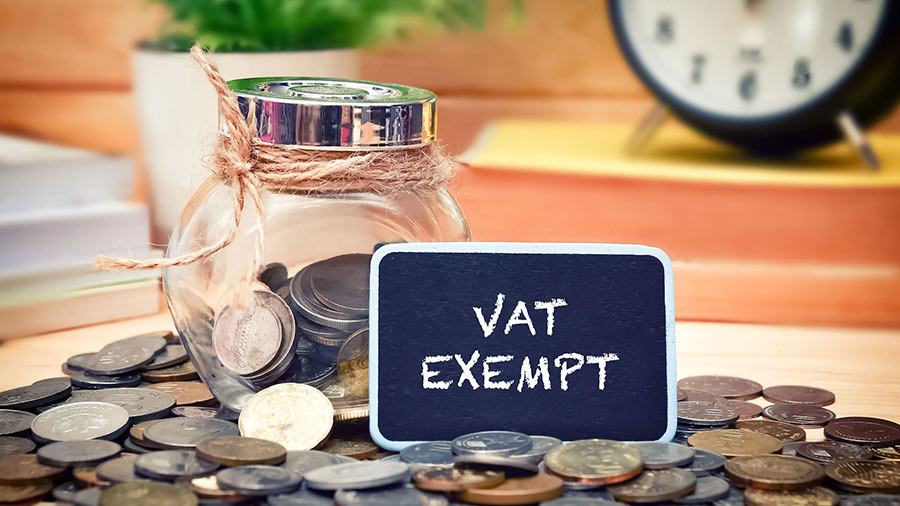 vat exemption medical research equipment